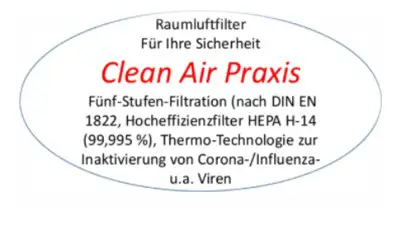Clean Air in der Access Smile Zahnklinik