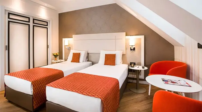 Innenraum des Hotels Parlament